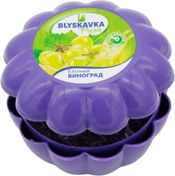Освіжувач повітря гелевий Blyskavka Fresh Елітний виноград (4820214190610) Купить освежитель воздуха Освіжувач повітря гелевий Blyskavka Fresh Елітний виноград (4820214190610) | Фото 2