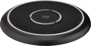 Тарілка обідня ARDESTO Bolzano, 26.6см, чорно-зелений (AR2927BM) | Фото 2