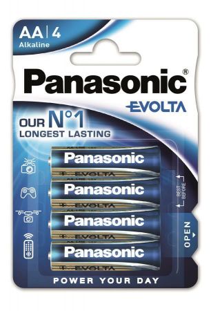 PANASONIC EVOLTA AA BLI 4 ALKALINE (LR6EGE/4BP) | Фото 1