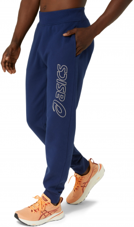 Штани чоловічі Asics logo sweatpant 2031E189-404 M сині (4550457596732) | Фото 7