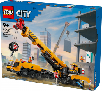 Конструктор LEGO City Жовтий пересувний будівельний кран (60409) | Фото 13