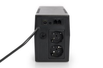 Купить источник бесперебойного питания (ИБП) ДБЖ DIGITUS Line-Interactive, 600VA/360W (DN-170063) | Фото 2