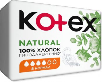Kotex Natural Normal 8 (5029053575322) Kotex Natural Normal 8 (5029053575322) | Фото 2
