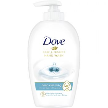 Крем-мило рідке DOVE Захист та догляд 250 мл (8720181049361) | Фото 1