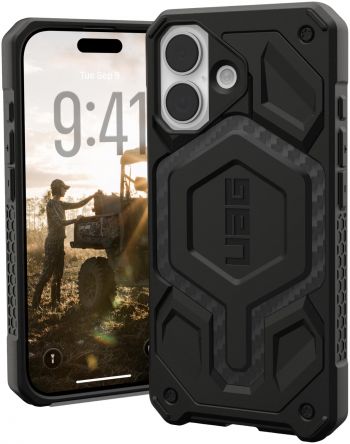 Чохол UAG для iPhone 17 Monarch Pro MagSafe Carbon Fiber (114516114242) | Фото 3