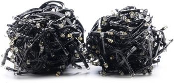 Гірлянда Twinkly Cluster AWW 400, BT+WiFi, Gen II, КАБЕЛЬ IP44 чорний (TWC400GOP-BEU) (ПУ) | Фото 3