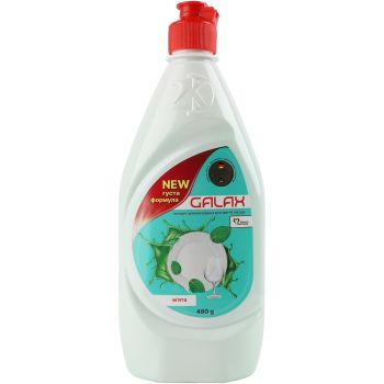 Засіб для миття посуду Galax концентрований М'ята 480 мл (4823128000600) | Фото 4