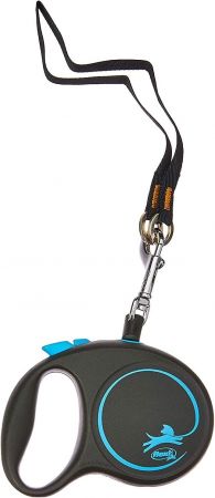 Повідець-рулетка Flexi Black Design XS до 8 кг 3 м блакитний (4000498033234) | Фото 4