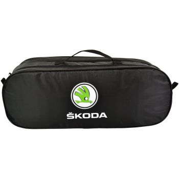 Сумка-органайзер Poputchik у багажник Skoda Чорна 50х18х18см (03-108-2Д) | Фото 1