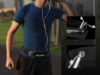 Поясна сумка FENIX AFB-10 чорна (AFB-10bk) | Фото 6