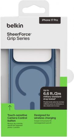 Чохол BELKIN для APPLE iPhone 17 Pro Magnetic Protective Grip Navy (MSA035HQNY) | Фото 13