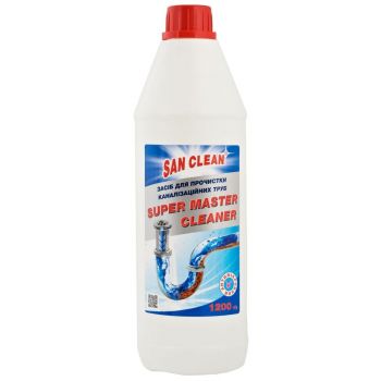San Clean Мастер клінер для труб 1200 г (4820003541753) | Фото 1