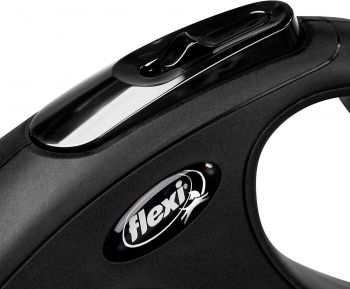 Повідець-рулетка Flexi New Classic M 5 м Чорний (4000498022627) | Фото 5