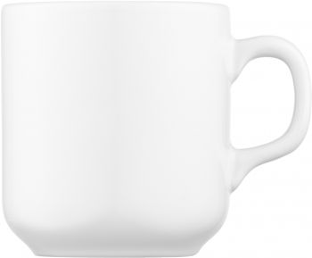 Чашка ARDESTO Carlo, 280мл, кераміка, білий (AR3047W) Чашка ARDESTO Carlo, 280мл, кераміка, білий (AR3047W) | Фото 2