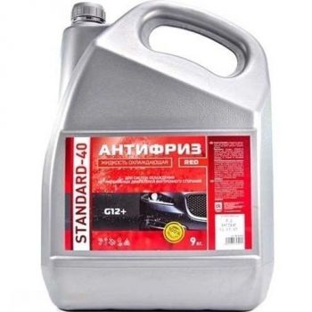 Антифриз Дорожня Карта G12+ Standard -40°C Long Life Червоний 9кг (48021034705) | Фото 1