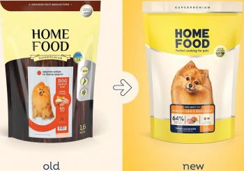 Для малих порід HOME FOOD Інд. та лосось для здорової шкіри та блиску шерсті 1.6кг (4820235020361) Для малих порід HOME FOOD Інд. та лосось для здорової шкіри та блиску шерсті 1.6кг (4820235020361) | Фото 5