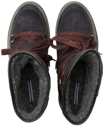 Чоботи жіночі Tommy Hilfiger FW0FW01923-403 37 чорні (2000003258697) | Фото 2