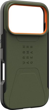 Чохол UAG для iPhone 17 Pro Civilian MagSafe Olive/Orange (114545117297) | Фото 5