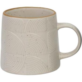 Купить чашку, кружку Чашка ARDESTO Dafne, 420мл, кераміка, бежевий (AR3067BG) | Фото 1