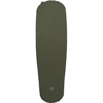 Килимок самонадувний Highlander Kip Self-inflatable Sleeping Mat 3см Olive (SM126-OG) | Фото 1