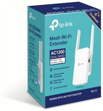 TP-LINK RE315 AC1200 1хFE LAN ext. ant x2 MESH (RE315) | Фото 4