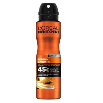 Аерозоль дезодорант-антиперспірант L'Oréal Paris Men Expert Термозахист 48 годин 150 мл (3600523594153) | Фото 1