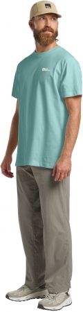 Футболка чоловіча Jack Wolfskin Essential T M 1808382_E0180 L бірюзова (4064886437660) | Фото 5