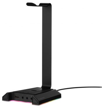 2E Gaming 3в1 подставка для гарнитуры RGB 7.1 USB Black (2E-GST320UB) | Фото 3
