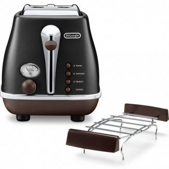 Купить тостер Тостер DELONGHI Icona Vintage CTOV2103BK | Фото 1