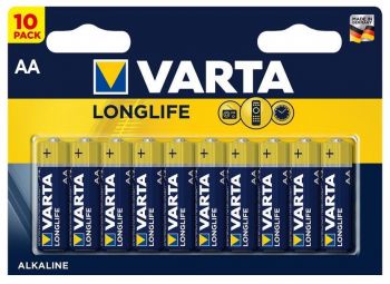 VARTA LONGLIFE AA BLI 10 (4106101461) VARTA LONGLIFE AA BLI 10 (4106101461) | Фото 1