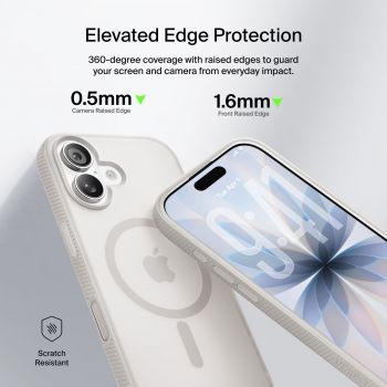 Чохол BELKIN для APPLE iPhone 17 Magnetic Protective Grip Sand (MSA034HQSA) | Фото 5