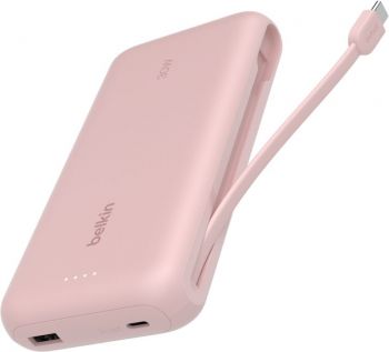 Портативний акумулятор BELKIN 20000mAh, 30W USB-C Pink (BPB024HQPK) | Фото 1
