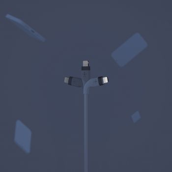 Belkin USB-A - Lightning, SILICONE, 1m, blue (CAA008BT1MBL) | Фото 1