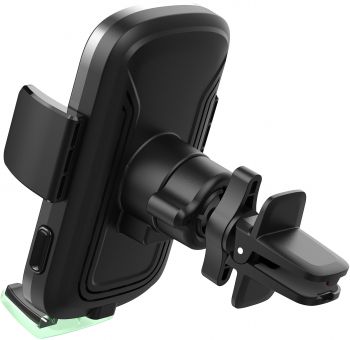 Автотримач 2Е Wireless для смартфона з бездротовою зарядкою 2USB 60Вт (2E-WCQ01-10) | Фото 12