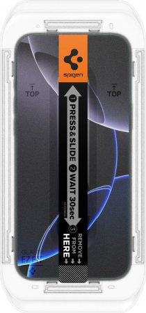 Захисне скло Spigen для APPLE iPhone 16 Pro Max Glas.tR EZ Fit (2 Pack) (AGL07907) Захисне скло Spigen для APPLE iPhone 16 Pro Max Glas.tR EZ Fit (2 Pack) (AGL07907) | Фото 9