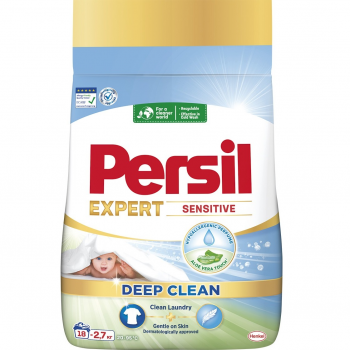 Пральний порошок Persil Expert Deep Clean Автомат Sensitive 2.7 кг | Фото 1