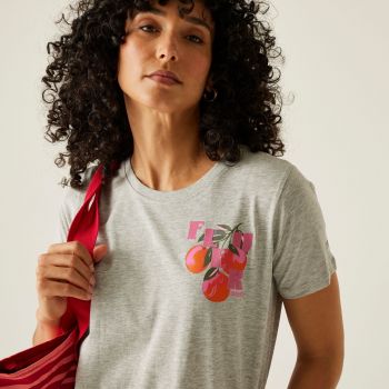 Футболка жіноча Regatta FilandraIX RWT327-5L8 14 сіра (5063019960845) | Фото 2