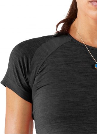 Футболка жіноча Kiprun Fit безшовна 8831008 XS чорна (4995153_Kiprun) | Фото 4