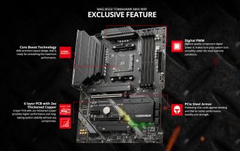 Материнська плата MSI MAG B550 TOMAHAWK MAX WIFI (911-7C91-062) Материнська плата MSI MAG B550 TOMAHAWK MAX WIFI (911-7C91-062) | Фото 10