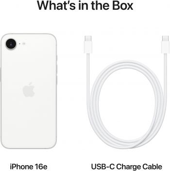 Смартфон APPLE iPhone 16e 128GB White | Фото 6