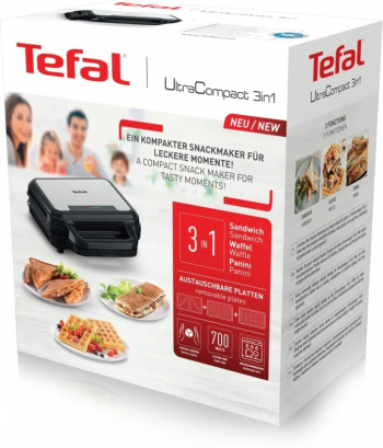 Мультимейкер TEFAL UltraCompact 3in1 SW383D10 Купить бутербродницу Мультимейкер TEFAL UltraCompact 3in1 SW383D10 | Фото 10