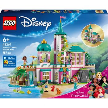 Купить конструктор Конструктор LEGO I Disney Princess Замок принцеси та королівські улюбленці (43267) | Фото 1