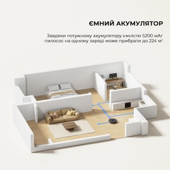 Купить пылесос Робот-пилосос Dreame D9 MAX Black Gen 2 RLD34GA-Bl | Фото 12