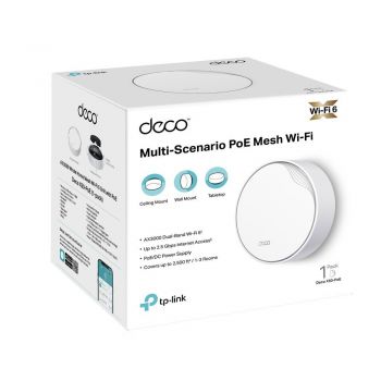 Маршрутизатор TP-LINK DECO X50 PoE 1PK AX3000 (DECO-X50-POE-1-PACK) | Фото 15
