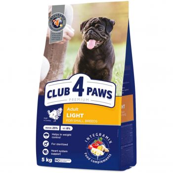 Сухий корм Club 4 Paws Premium для контролю ваги високим вмістом індички 5кг (B4571201) | Фото 1