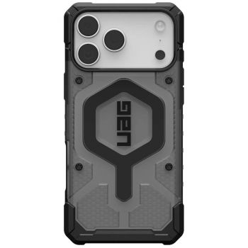 Чохол UAG для iPhone 17 Pro Max Pathfinder Clear MagSafe Ash/Black (114552113140) | Фото 1
