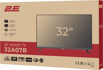 Купить телевизор Телевізор 2E 32A07B Android TV (2E-32A07B) | Фото 1