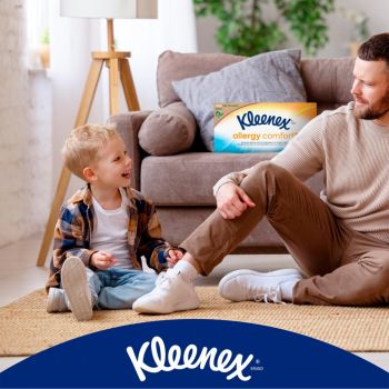 Серветки косметичні KLEENEX Allergy Comfort 3 шари 56 шт (5029053577210) | Фото 9