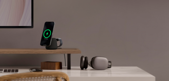 Бездротовий зарядний пристрій Belkin 2в1 MagSafe iPhone/Watch/AirPods Charcoal Mass (WIZ020VFH36) Бездротовий зарядний пристрій Belkin 2в1 MagSafe iPhone/Watch/AirPods Charcoal Mass (WIZ020VFH36) | Фото 3