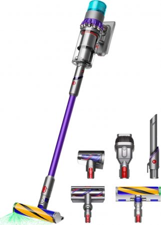 Купить пылесос Акумуляторний пилосос Dyson Gen5 Detect Absolute 446989-01 (Nickel/Purple) | Фото 2